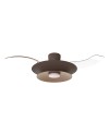 PATAGONIA * PLAFÓN / VENTILADOR  - CAFE + COBRE CEPILLADO